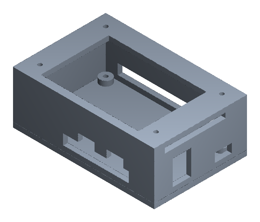 Aleph stack case iso view