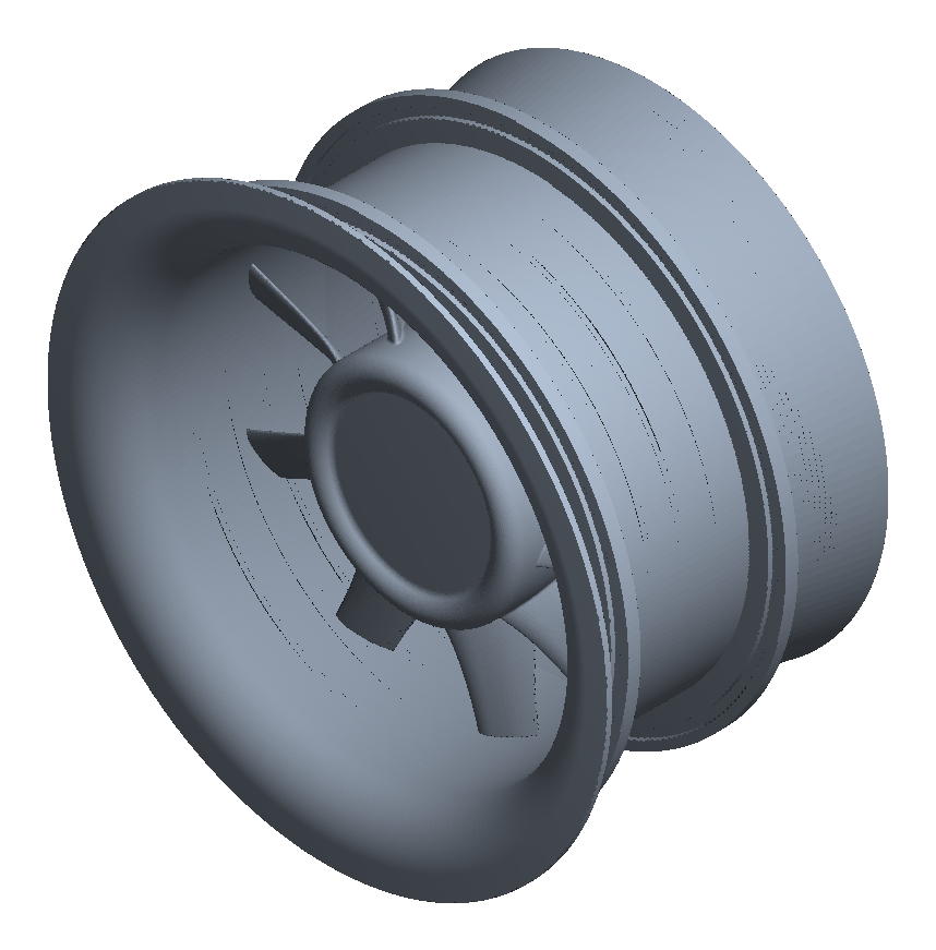 FAN-01 axial fan iso view