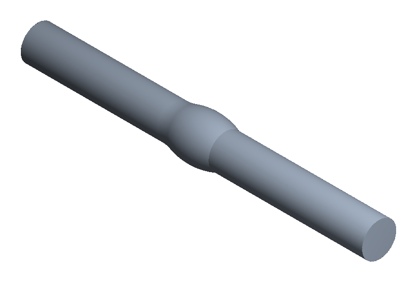 NASA axisymmetric transonic bump iso view