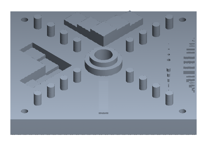 NIST AM test artifact iso view