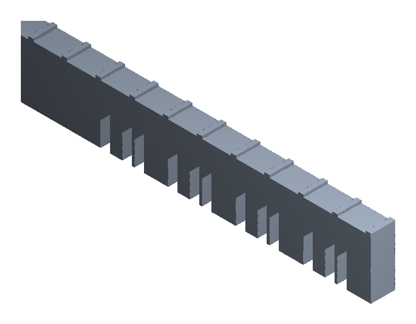 NIST AMB2022-01 bridge, mesh reference iso view