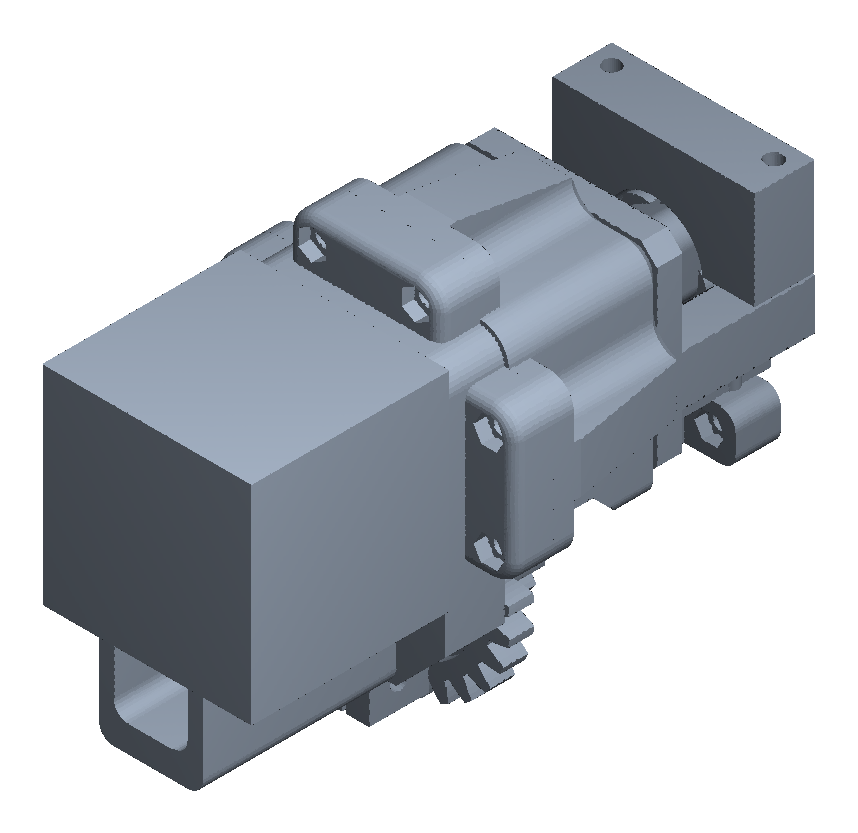 Peristaltic pump iso view