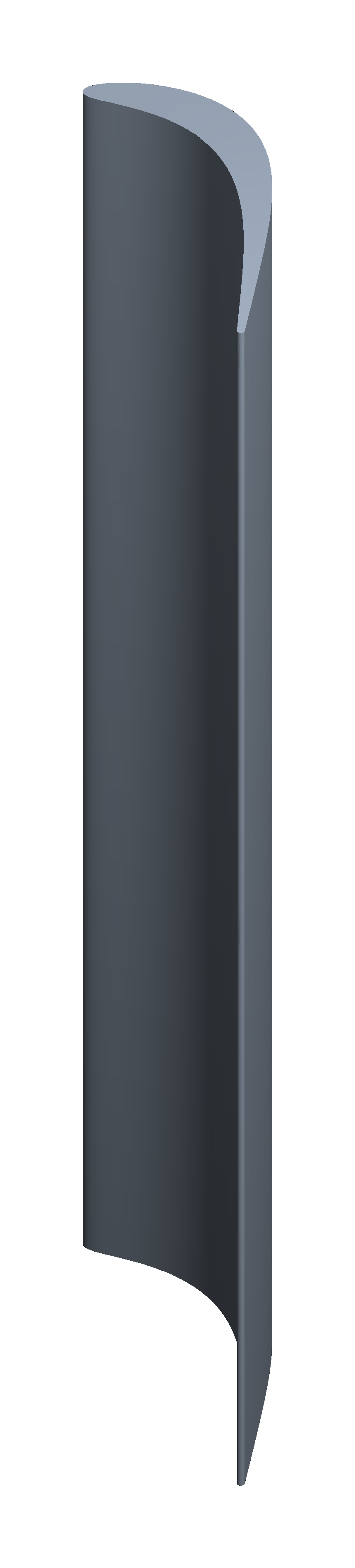 SPLEEN C1 turbine blade iso view